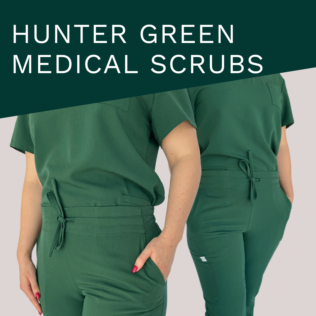 Hunter Green Medical Scrubs Fit Right Medical Scrubs