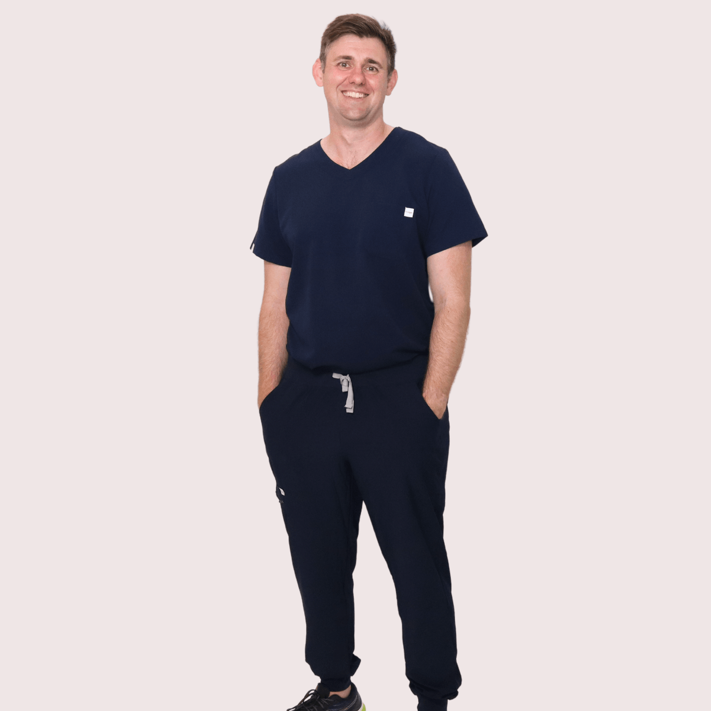 Fit Right Medical Scrubs_Comfort Fit Jogger Scrub Pants_Navy2.png