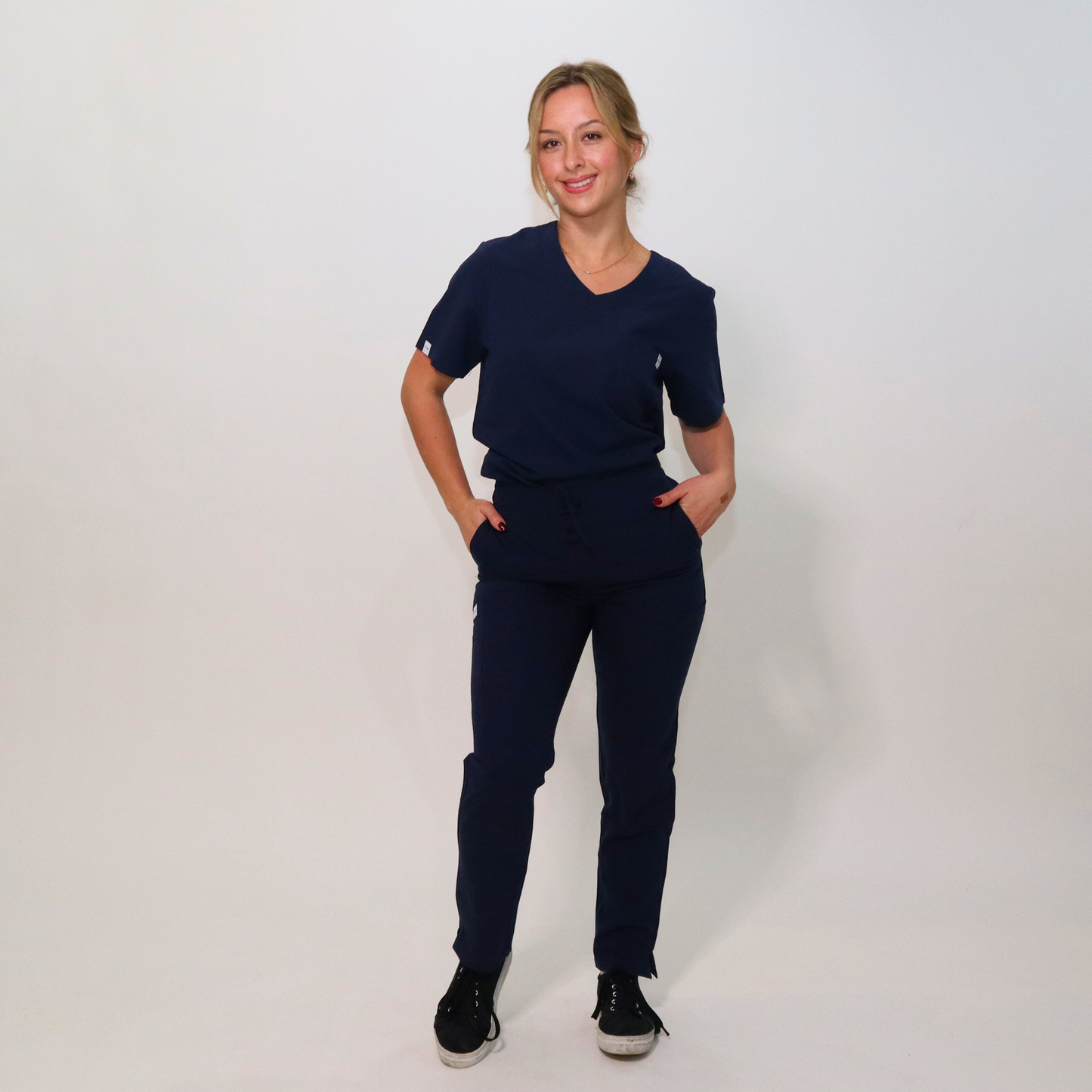 Women's Essential Navy Medical Scrub Pant