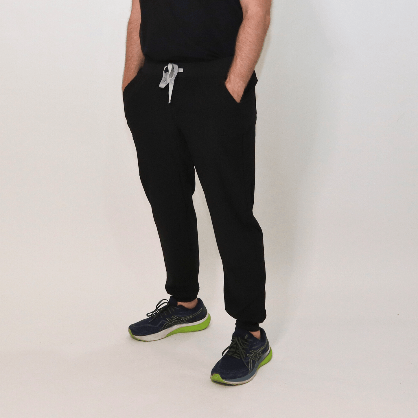 Men's Black Medical Jogger Scrub Pant