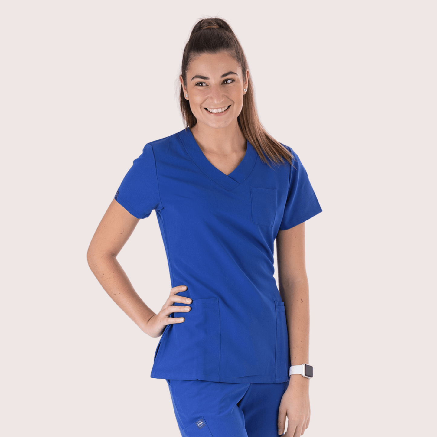 Fit Right Medical Scrubs_Comfort Fit Medical Scrub Pant_Royal Blue4.png