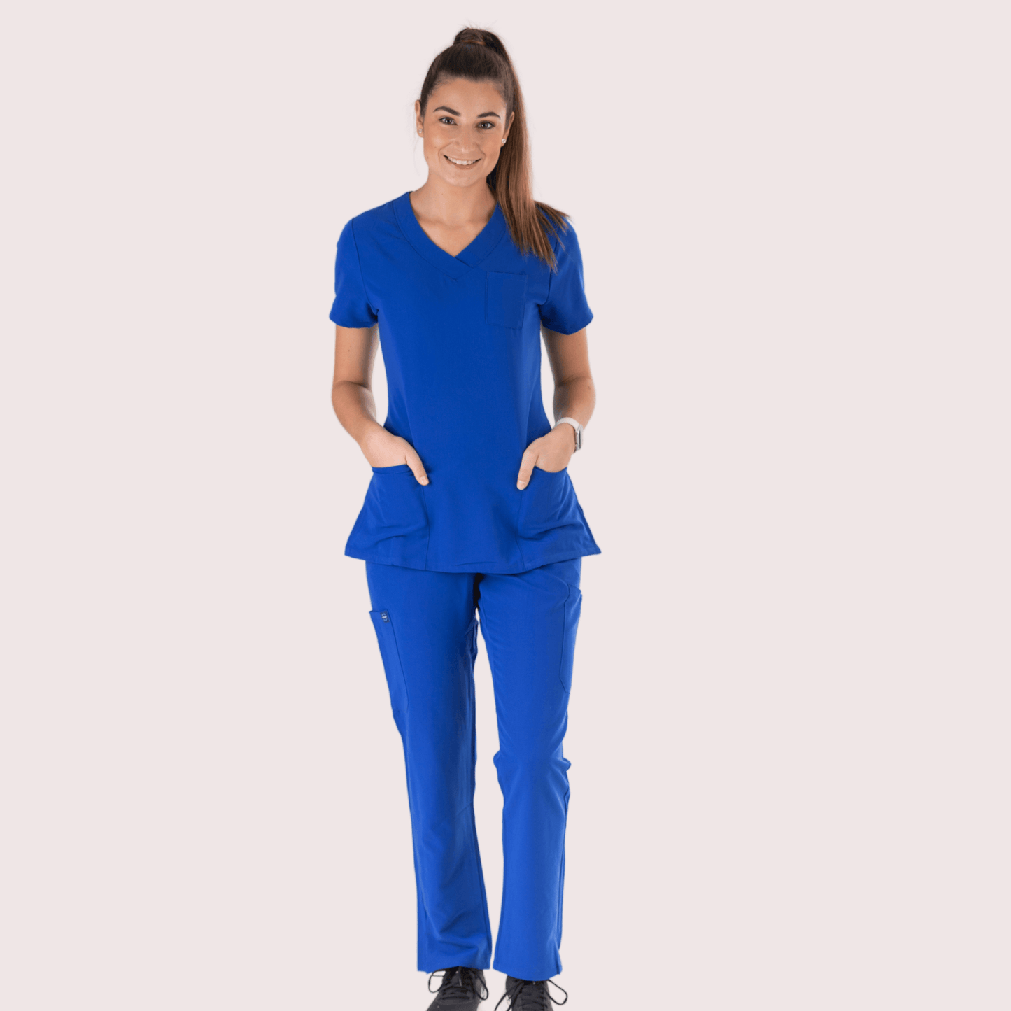 Fit Right Medical Scrubs_Comfort Fit Medical Scrub Pant_Royal Blue3.png