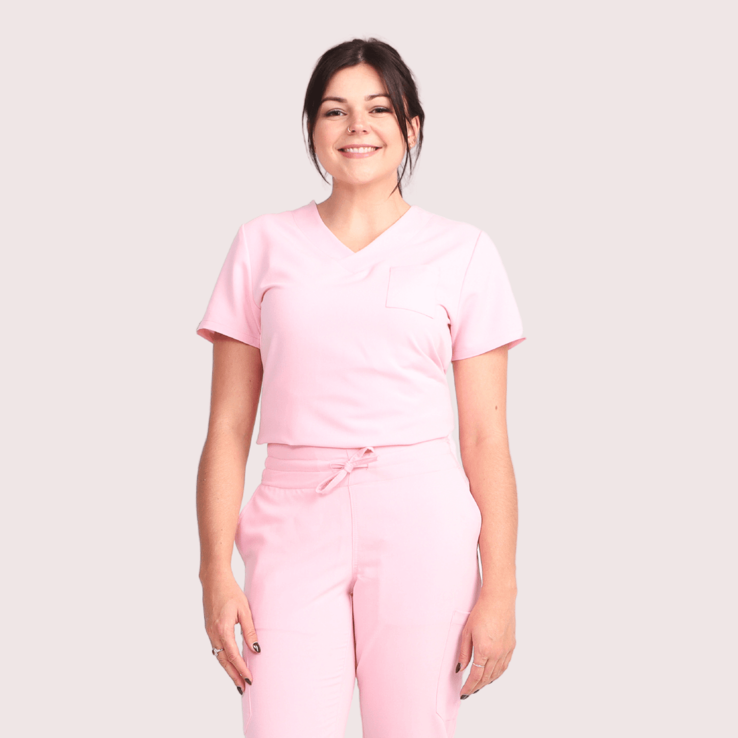 Fit Right Medical Scrubs_Comfort Fit Medical Scrub Pant_pink2.png