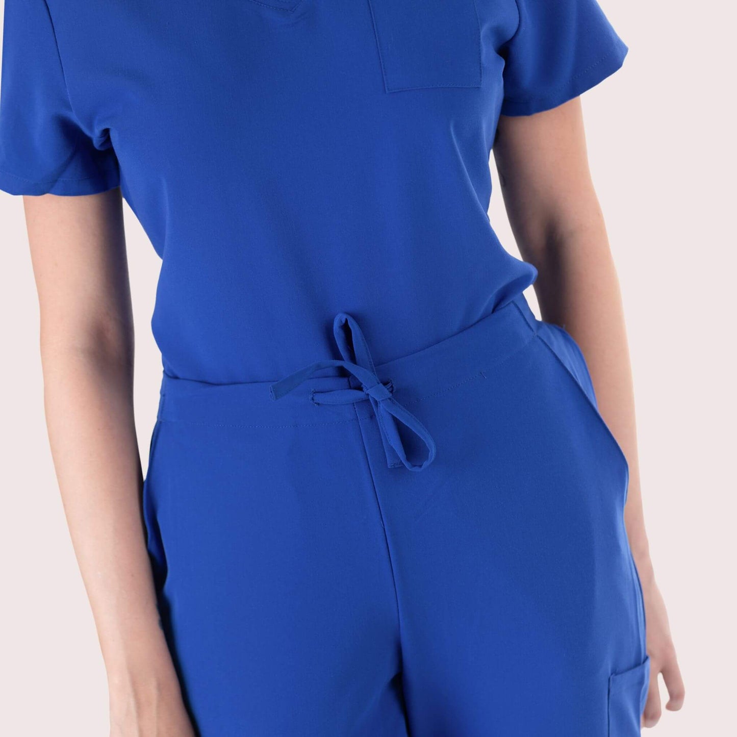 Fit Right Medical Scrubs_Comfort Fit Medical Scrub Top_Royal Blue4