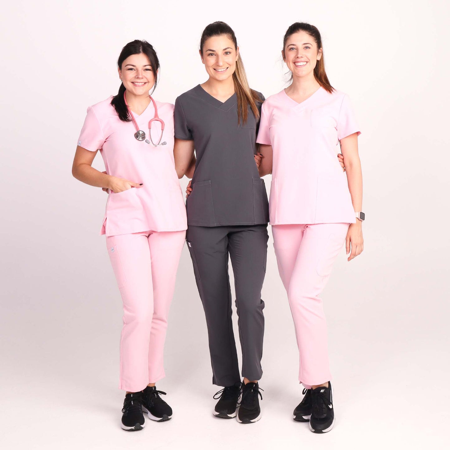 Women's Essential Pink Medical Scrub Pant