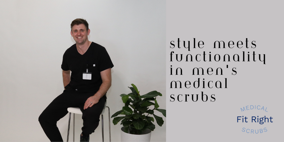 Fit Right: Where Style Meets Functionality in Men's Medical Scrubs