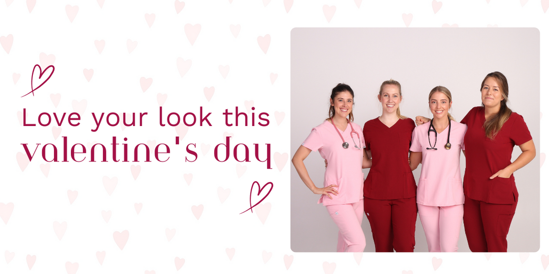 Feel the Love: Embrace Comfort and Style with Fit Right Medical Scrubs' Valentine's Day Edit
