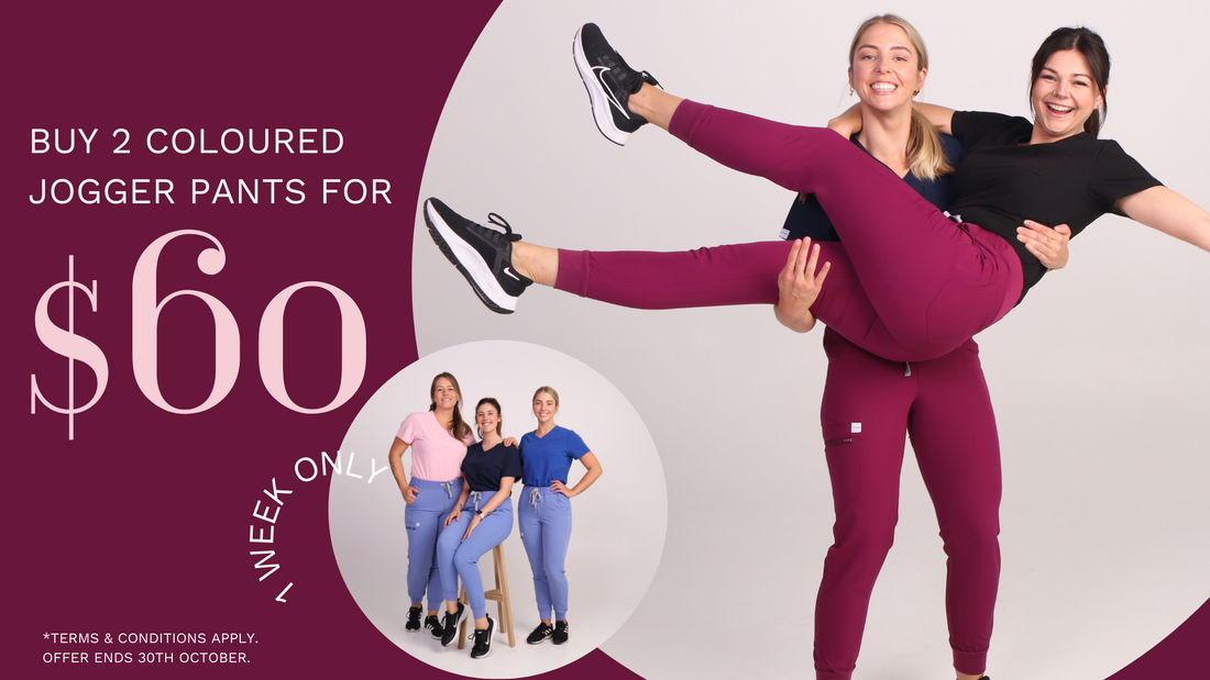 PROMO Season Week 4 | Get 2 Coloured (Sale) Jogger Pants for Just $60!