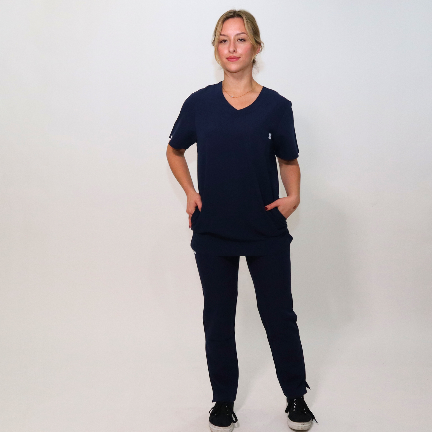 Women's Essential Navy Medical Scrub Pant