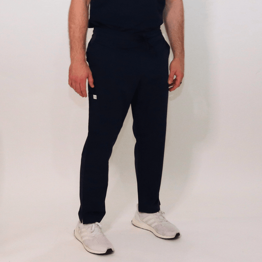 Men's Essential Navy Medical Scrub Pant