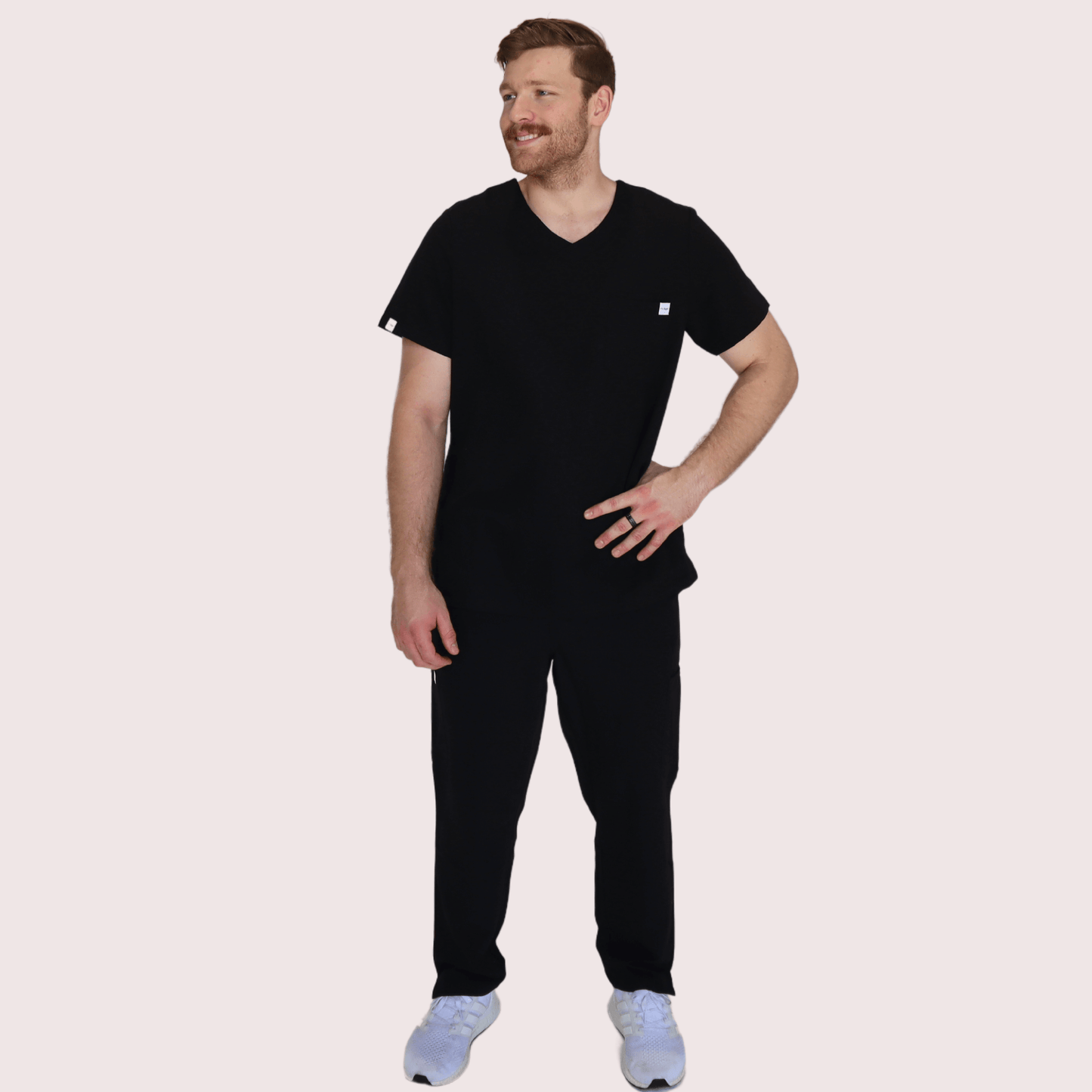 Fit Right Medical Scrubs_Comfort Fit Scrub Pants_Black2.png