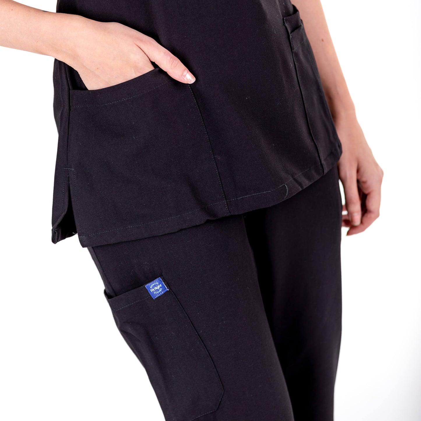 Shop Black Medical Scrubs from Fit Right Medical Scrubs