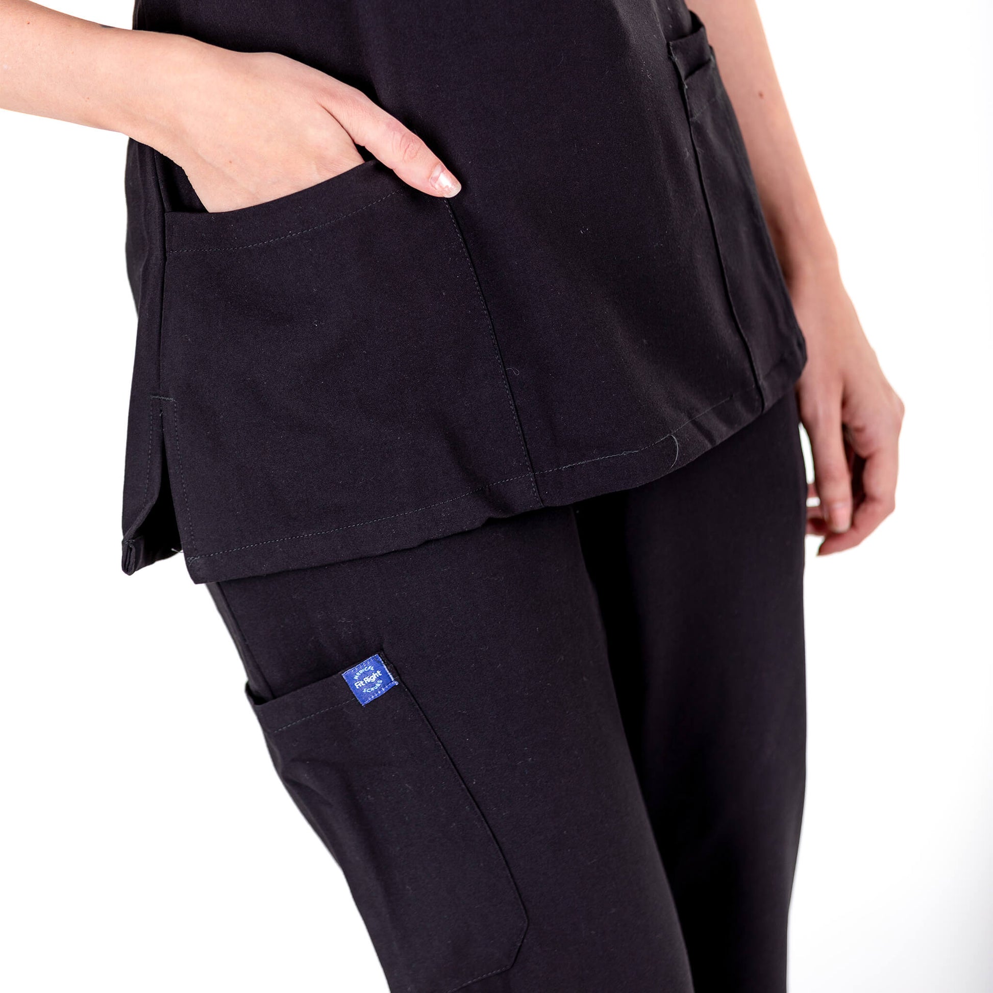 Shop Black Medical Scrubs from Fit Right Medical Scrubs