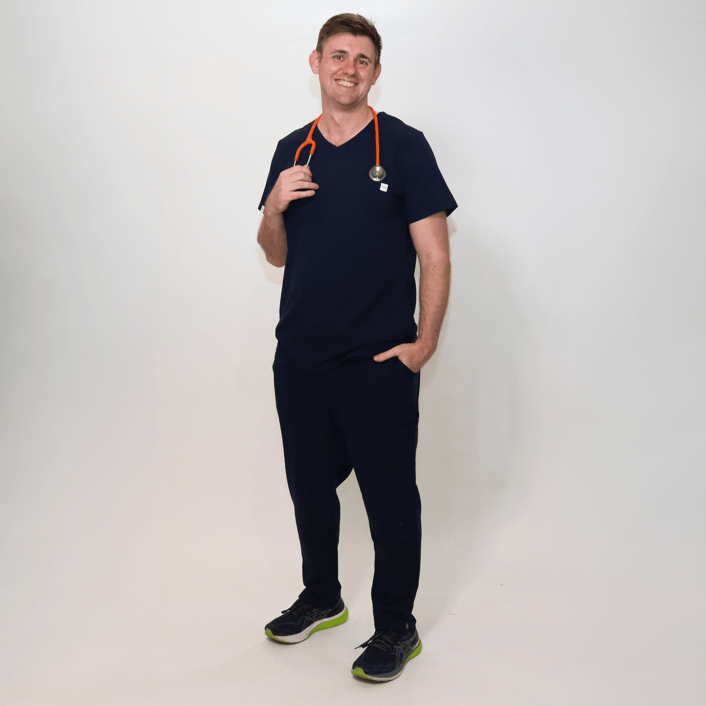 Men's Essential Navy Medical Scrub Pant