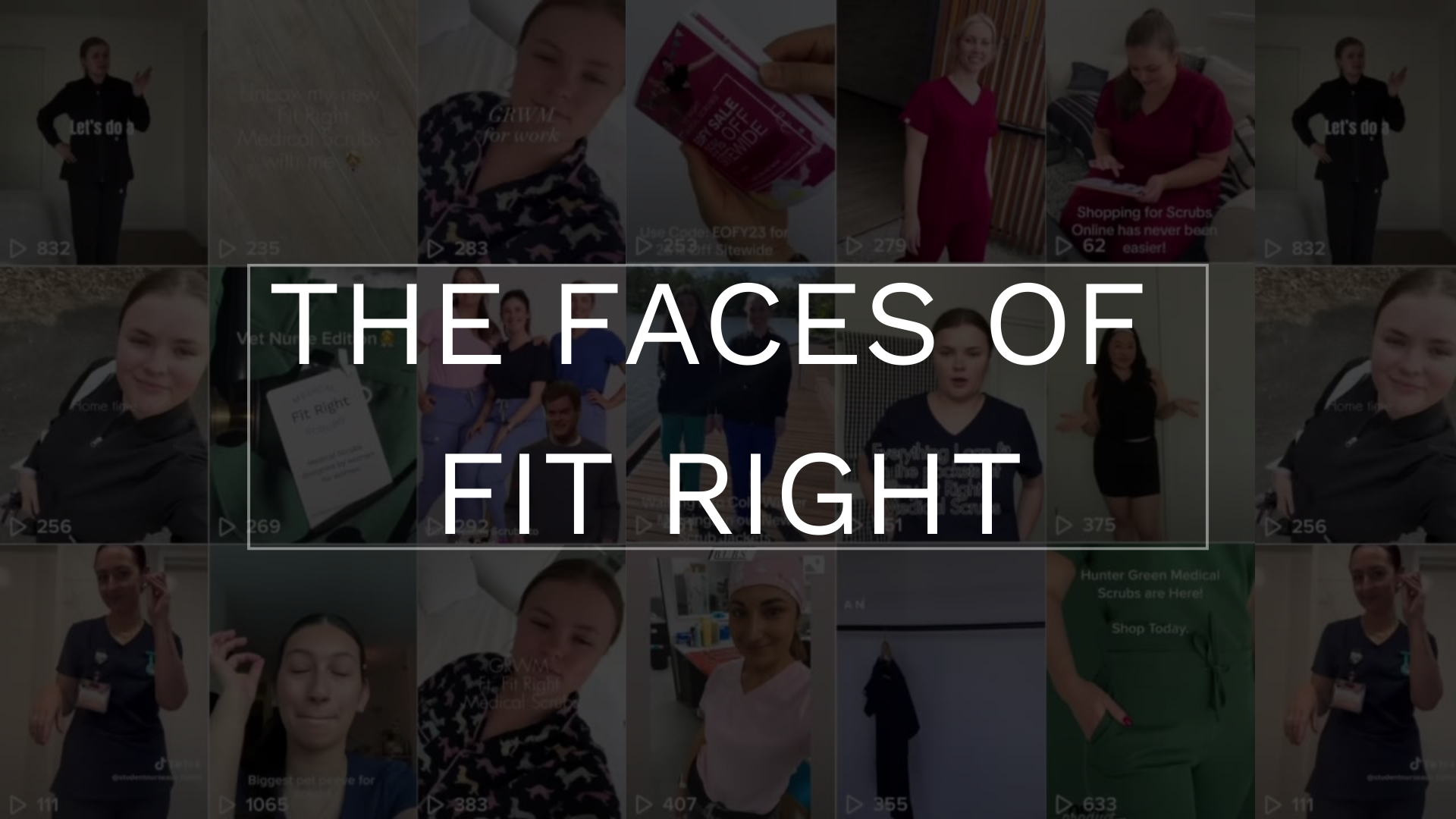 Load video: Become a Face of Fit Right Medical Scrubs!