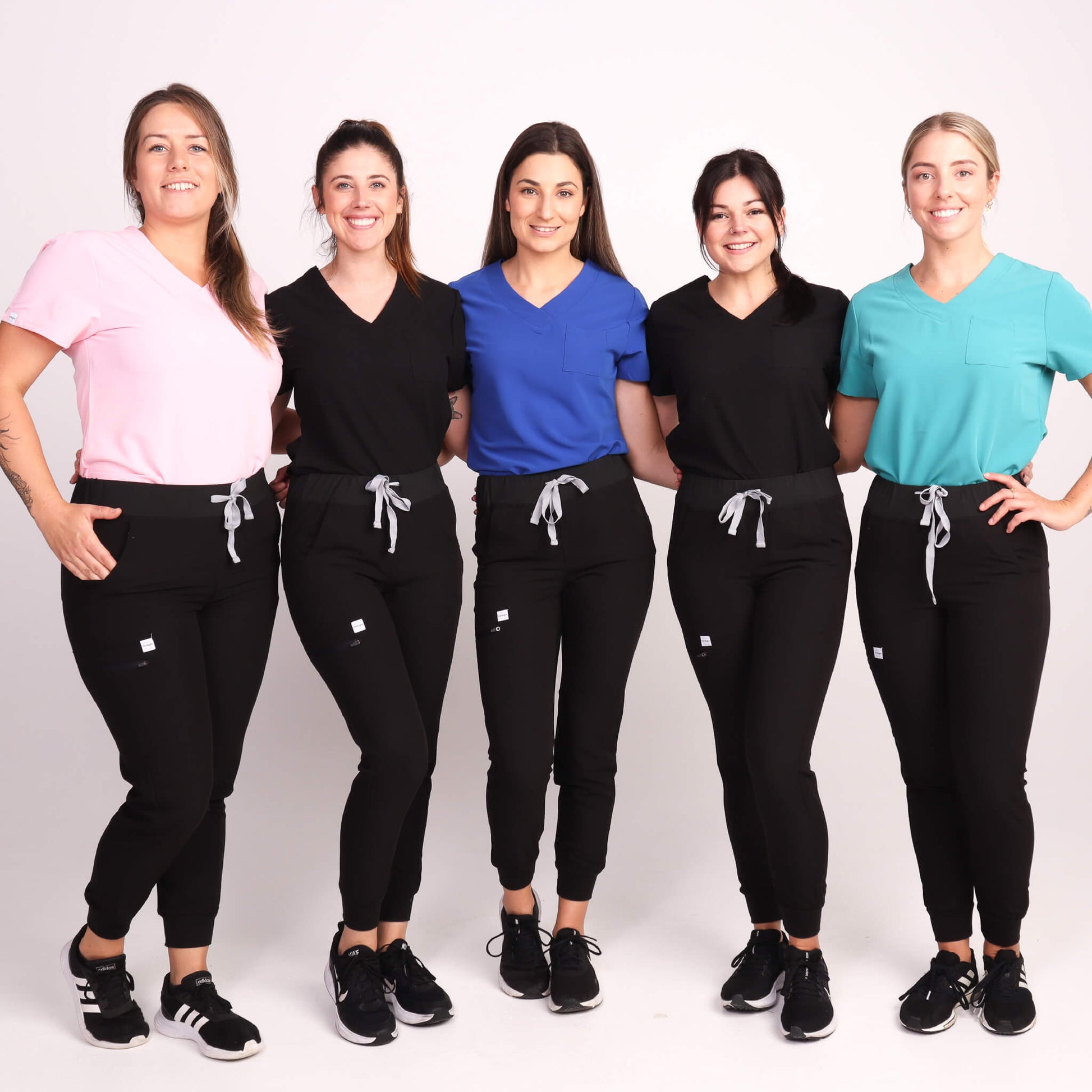 Women's Black Medical Jogger Scrub Pant