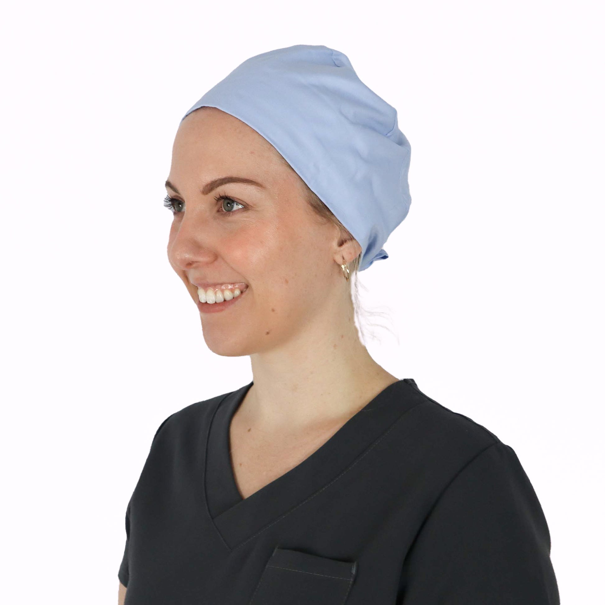 Fit Right Medical Scrubs Medical Scrub Cap in Light Blue