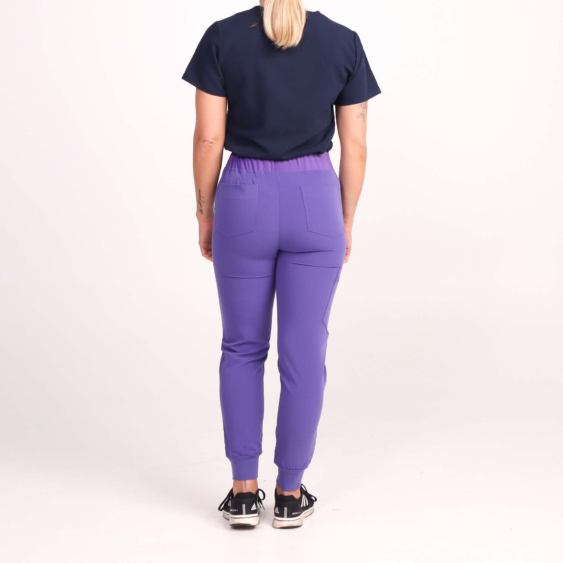 Fit Right Medical Scrubs Purple Medical Scrub Jogger Pant