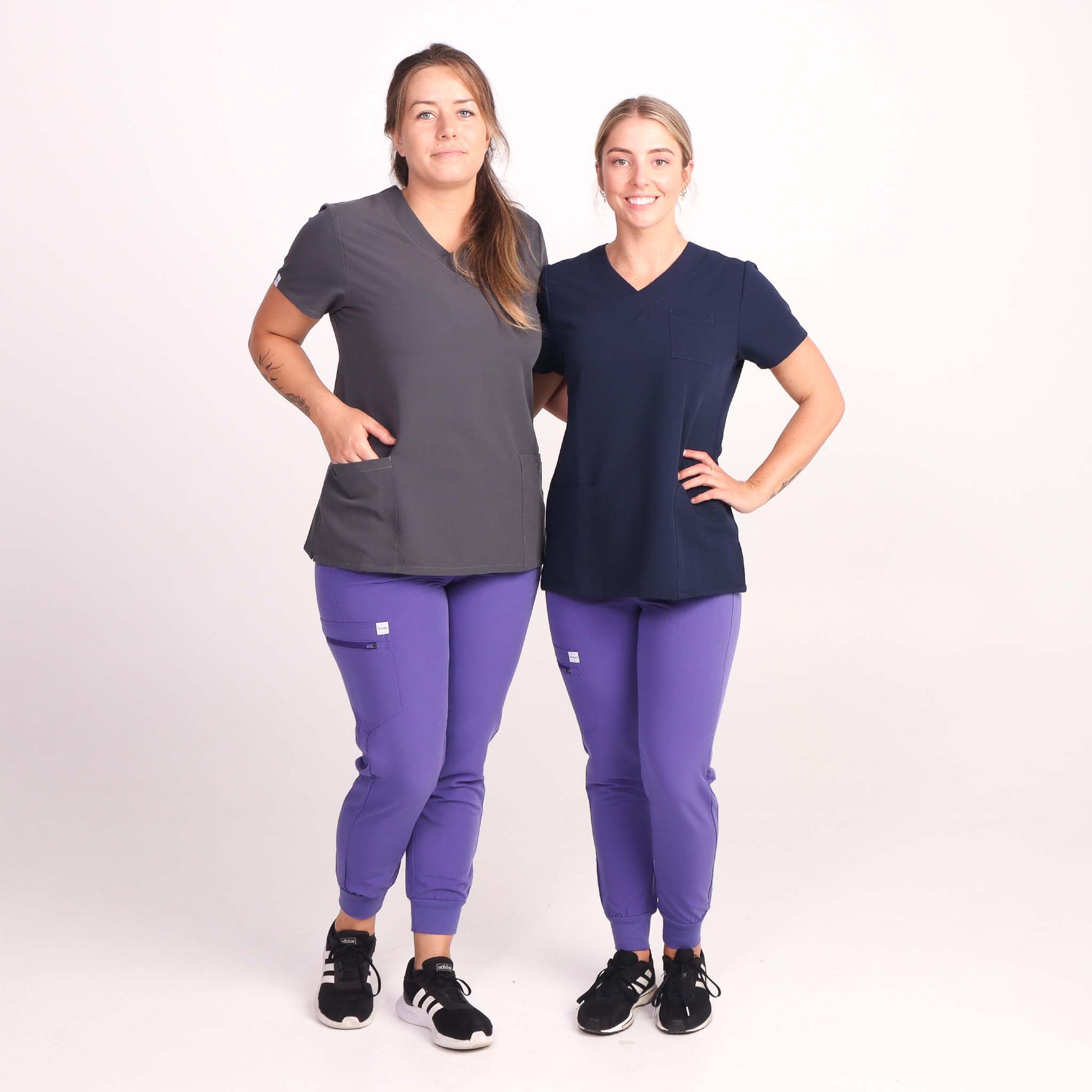 Fit Right Medical Scrubs Purple Medical Scrub Jogger Pant